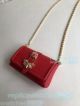 Newest Clone Michael Kors Red Genuine Leather Butterfly Diamond Lock Bag  (6)_th.jpg